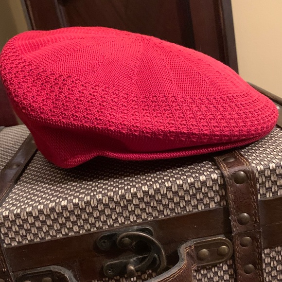 Men’s Red Paperboy Cap - Picture 8 of 10